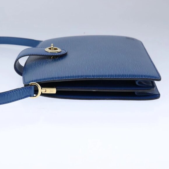 LOUIS VUITTON Epi Capuchin Shoulder Bag Blue - Picture 6 of 14